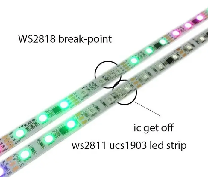 WS2818 VS WS2811 WS2818 VS WS2811
