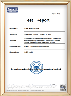 Pixel Light Certificate